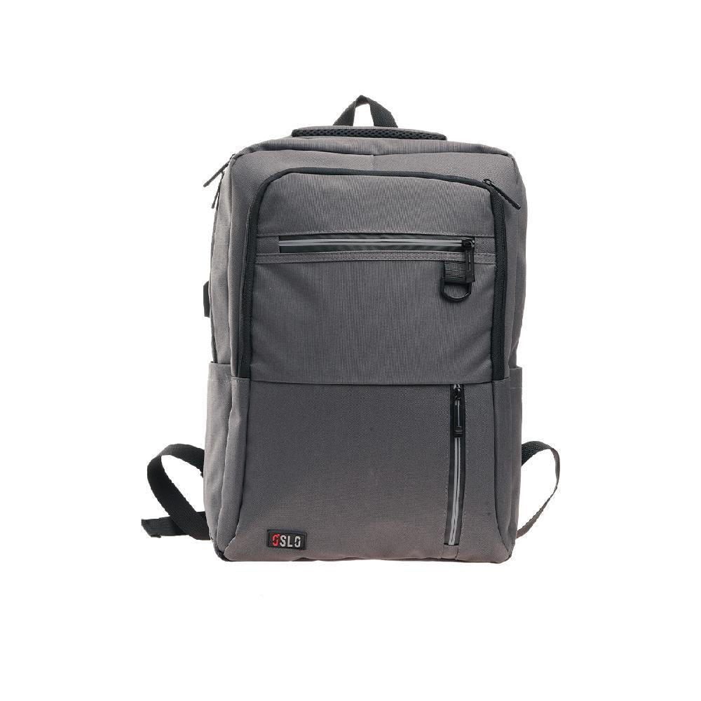 Porta Notebook espalda reforzada USB frente