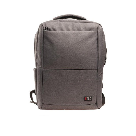 Porta notebook impermeable anti robo USB frente